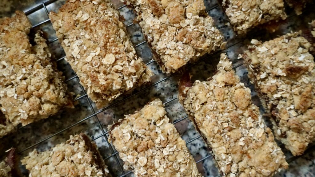 Date and oat slices
