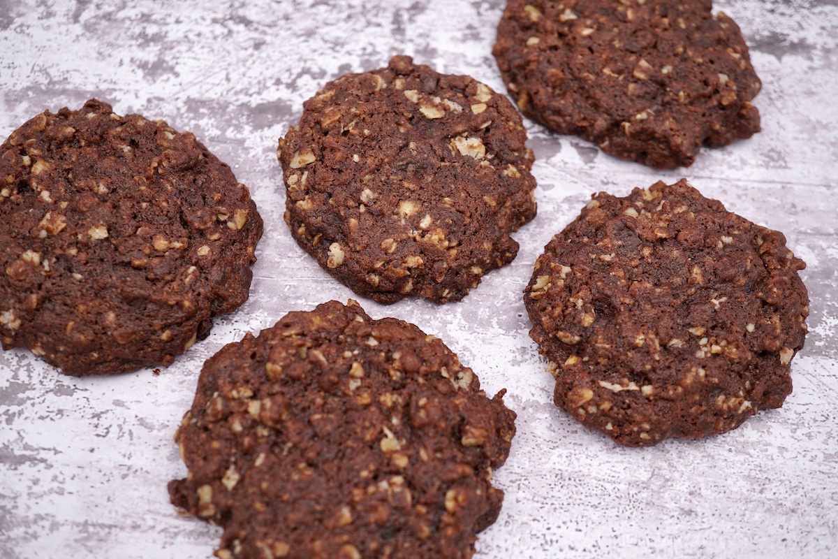 Chocolate ginger cookies