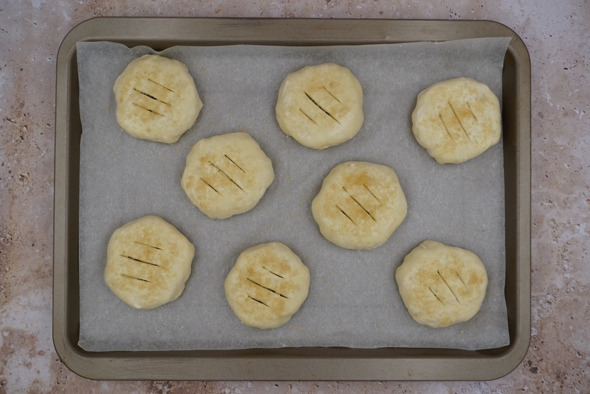 Unbaked Eccles cakes