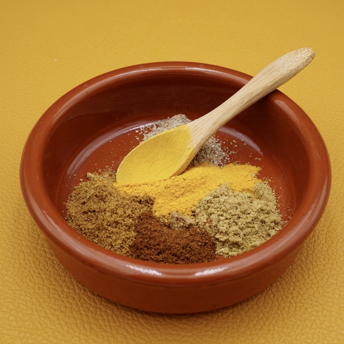 A mixture of spices in a bowl.