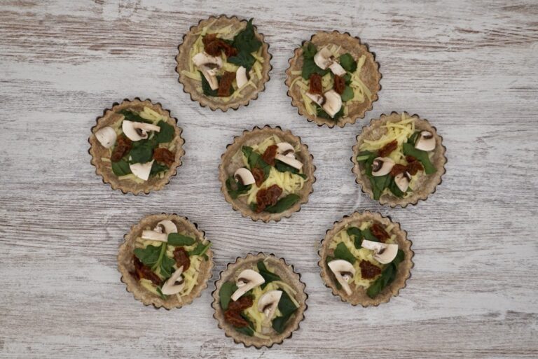 Vegetable Quints Mini vegetable quiches - Veggie Ideas